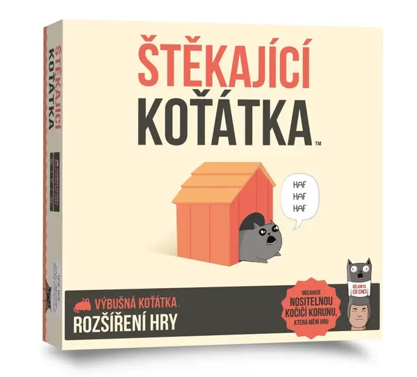 Výbušná koťátka rozšíření: Štěkající koťátka - Matthew Inman, Small Shane, Lee Elan