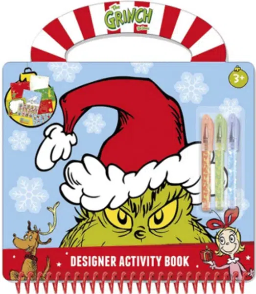 Kniha aktivit Grinch