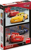 Puzzle Cars 3 Závodníci 2x77 dílků