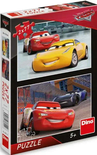 Puzzle Cars 3 Závodníci 2x77 dílků