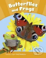 Pearson English Readers Level 3: Butterflies Frogs Rdr CLIL AmE - kniha z kategorie Jazykové učebnice a slovníky