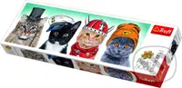 Panoramatické puzzle Hebký tým - puzzle z kategorie Zvířata