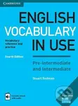 English Vocabulary in Use Pre-intermediate and Intermediate: Vocabulary Reference and Practice - kniha z kategorie Jazykové učebnice a slovníky