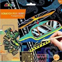 Škrabací obrázky - Dopravní prostředky - hra z kategorie Vzdělávací hry