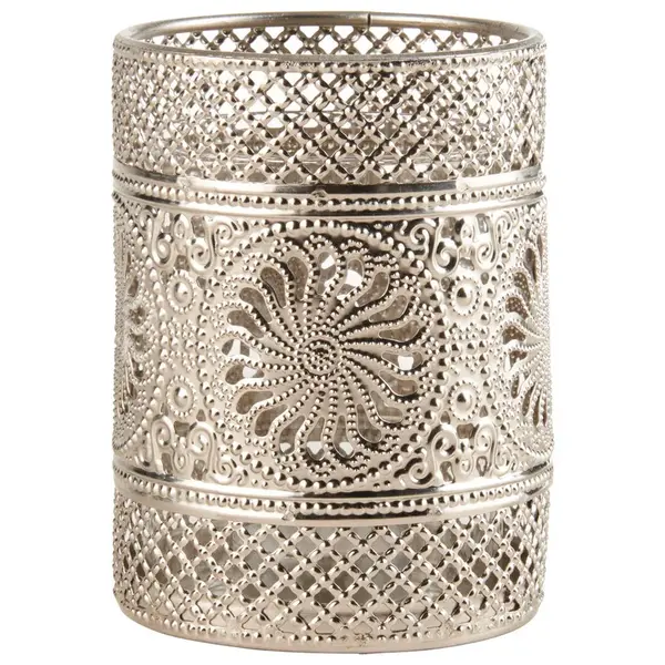 Ambia Home SVÍCEN NA ČAJOVOU SVÍČKU kov, sklo