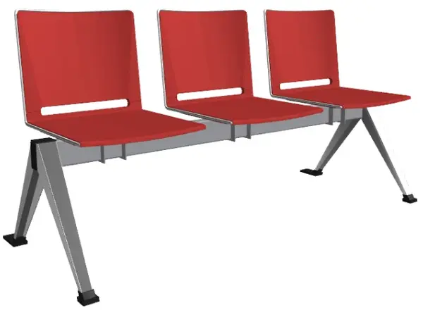 ALBA 3-sedák plastový multisedák FILO