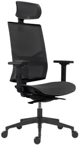 ANTARES Kancelářská židle 1850 SYN OMNIA ALL MESH s opěrkou hlavy černá