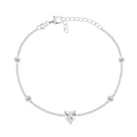 Brilio Silver Půvabný stříbrný náramek se zirkony BRC93W