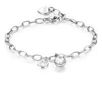 S'Agapõ Náramek s přívěsky Lucky Light SKT16