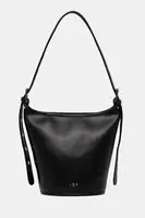 Kožená kabelka IRO černá barva, WP144SMALLZYKE