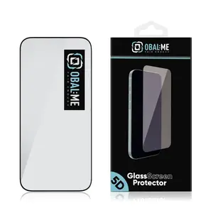 Tvrzené sklo OBAL:ME 5D pro Apple iPhone Air, černá