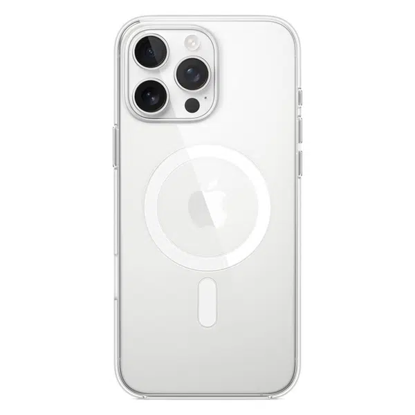 Silikonový kryt MA7F4ZM/A Apple vč. Magsafe pro Apple iPhone 16 Pro Max, transparentní