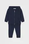 Kojenecká tepláková souprava Mayoral tmavomodrá barva, 2514