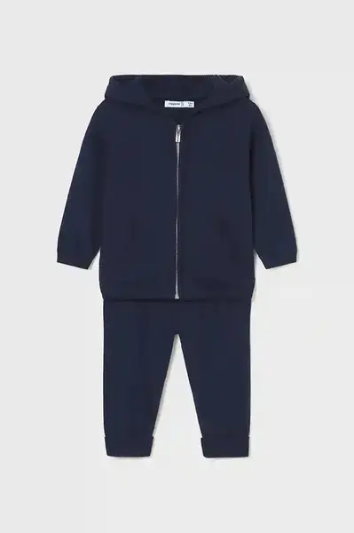 Kojenecká tepláková souprava Mayoral tmavomodrá barva, 2514