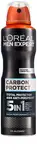 L'Oréal Paris Antiperspirant ve spreji Men Expert Carbon Protect (48h Anti-perspirant) 250 ml