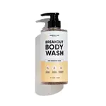 Breakout + Aid Body - Sprchový gel s AHA a BHA