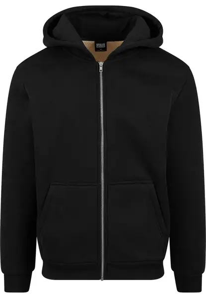 Urban Classics Tepláková bunda  čierna