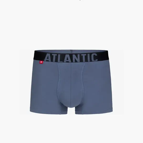 Pánské boxerky z Pima bavlny ATLANTIC - světle modré