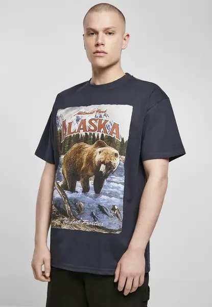 Alaska Vintage oversize námořnické tričko