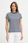 U.S. Polo Assn. tričko dámske bavlnené STRIPE CREW NECK