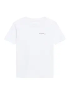 Calvin Klein Jeans Tričko  čierna / biela