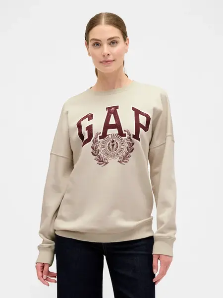 Oversize mikina s logem Gap Athletic - Dámské