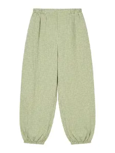 VERO MODA Nohavice 'VMDAGNY'  trstinová / biela