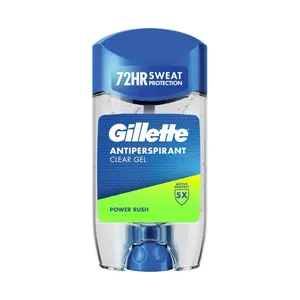 Gillette Power Rush Pánský gelový antiperspirant 70 ml