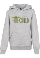 Kids Mandalorian The Child Hoody heather gray