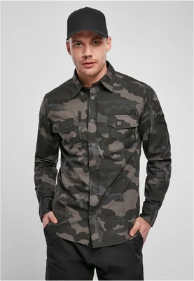 Pánská košile Urban Classics Camo