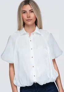 Dámská košile s krátkým rukávem Ombre