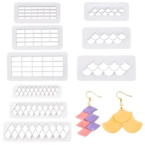 3 Sets 3 Style Fondant Cake Stencils