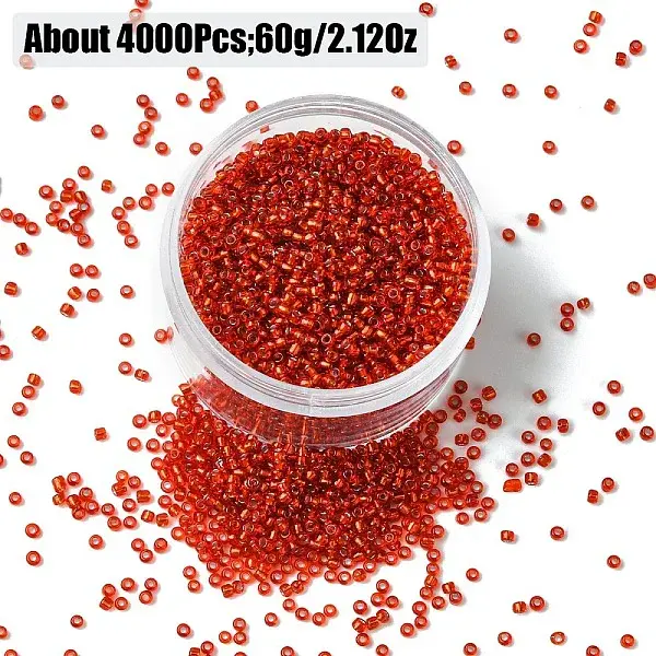 60G Glass Seed Beads