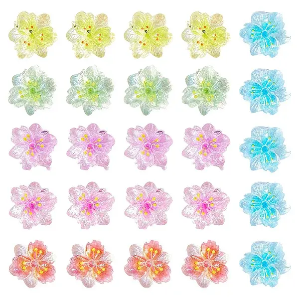 100Pcs Resin Cabochons