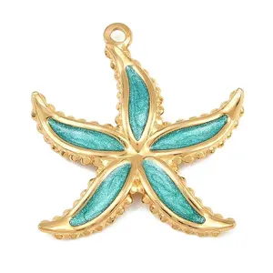 304 Stainless Steel Enamel Pendants