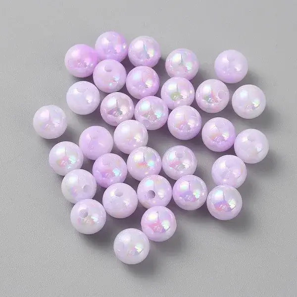 Opaque Acrylic Beads