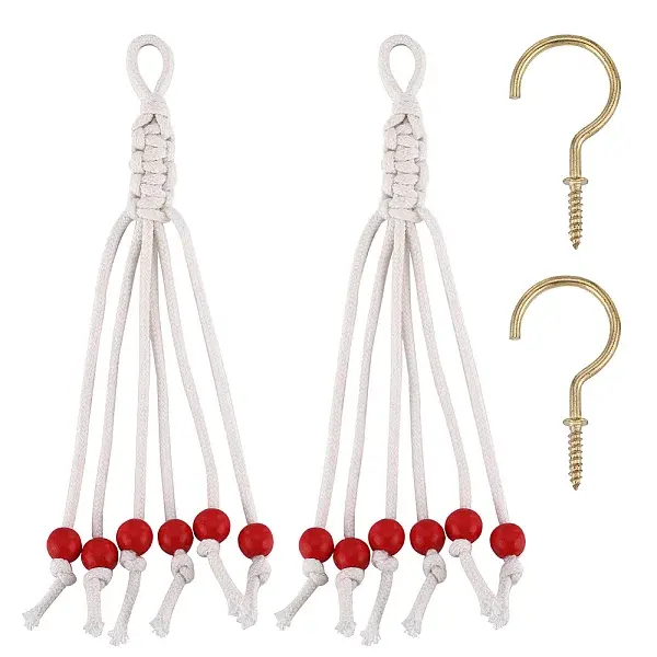 Wood Bead Banana Hangers