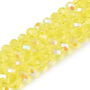 Electroplate Glass Beads Strands