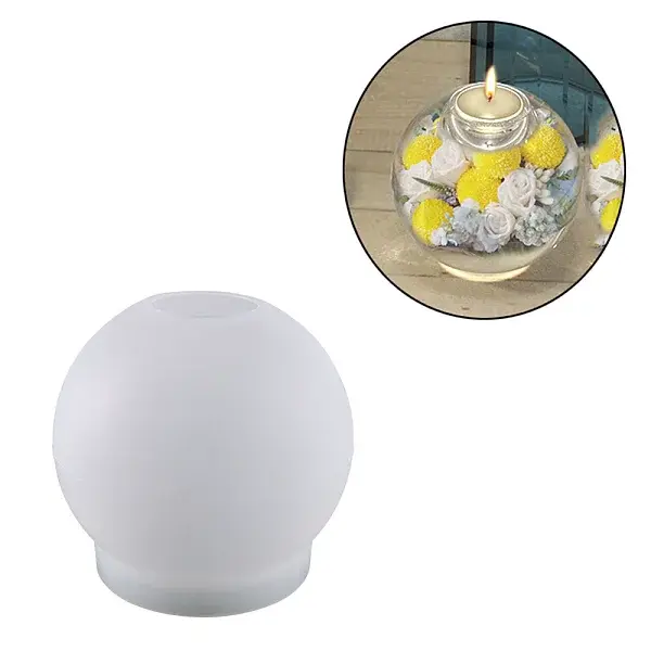 DIY Candle Holder Silicone Molds