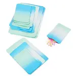 72Pcs 4 Styles Two Tone Rectangle Plastic Gift Bags