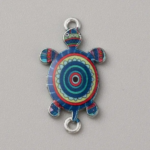 Alloy Enamel Connector Charms