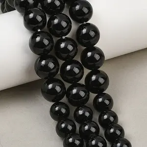 Natural Mashan Jade Graduated Beads Strands