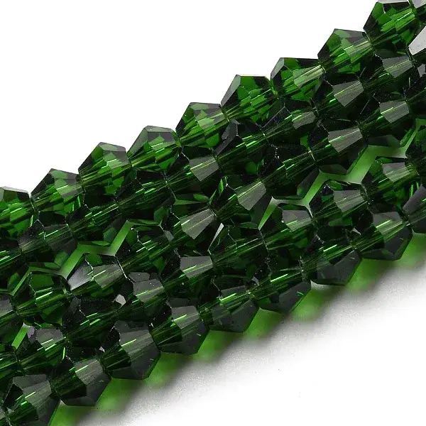 Transparent Glass Beads Strands