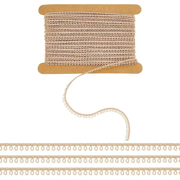 10 Yards Polyester Picot Lace Trim
