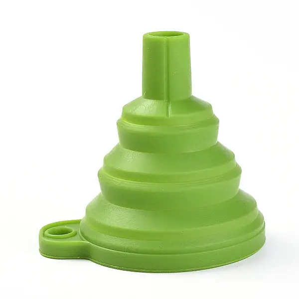 Portable Foldable Silicone Funnel Hopper