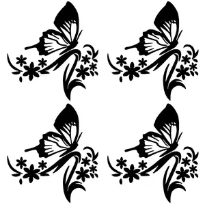 PVC Butterfly Car Decals
