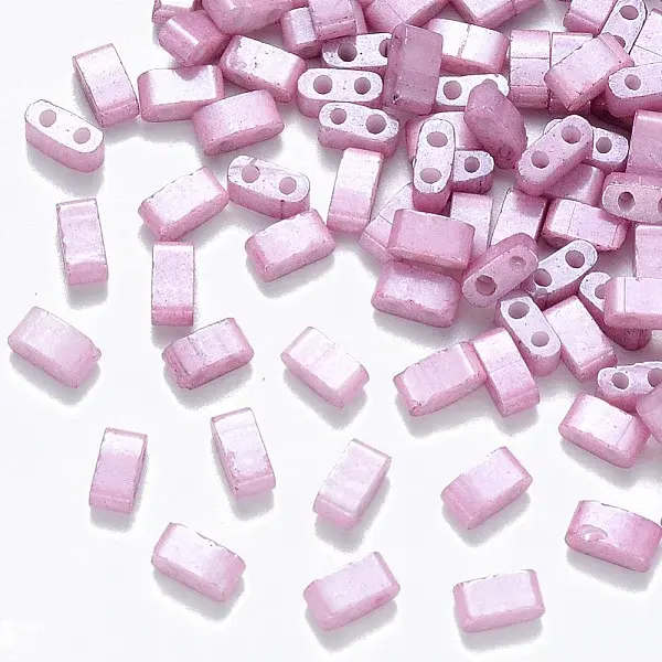 FGB 2-Hole Baking Paint Glass Seed Beads