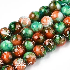 Drawbench Glass Round Beads