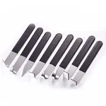 Sturdy Steel Pottery Clay Wax Carving Modeling Tool Sets