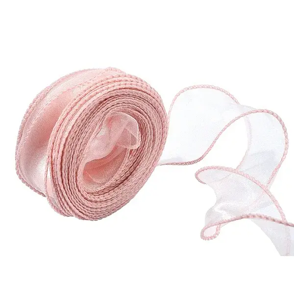 1 Roll Fishtail Yarn Iridescent Ribbon for Bowknot Making